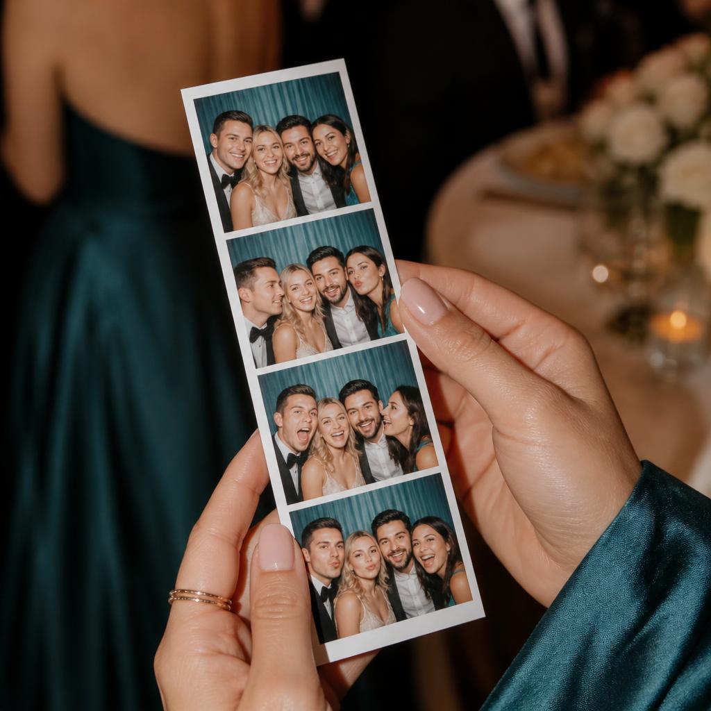 Instant Photo Prints — A lifestyle view of a fresh print keepsake.